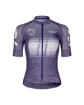 Womens Mechanism Logo Jersey - AOP RTN Dark Purple
