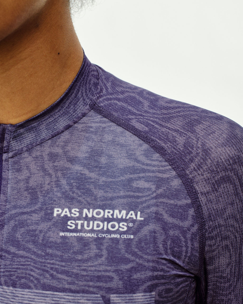 Womens Mechanism Logo Jersey - AOP RTN Dark Purple