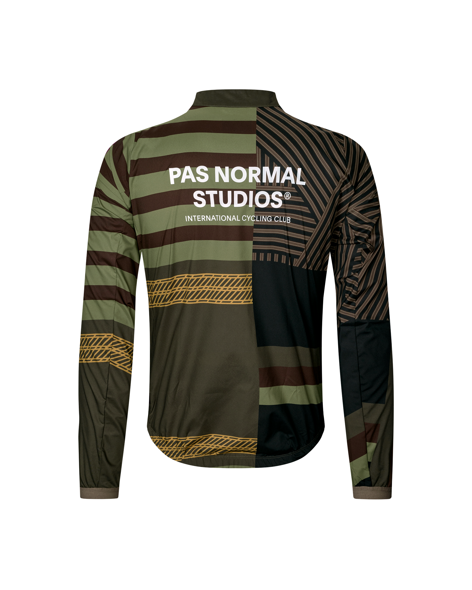 Mechanism Stow Away Jacket - AOP International Green