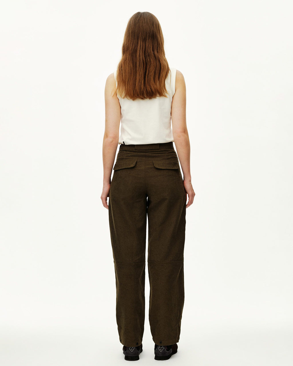Off-Race Corduroy Pants - Deep Olive