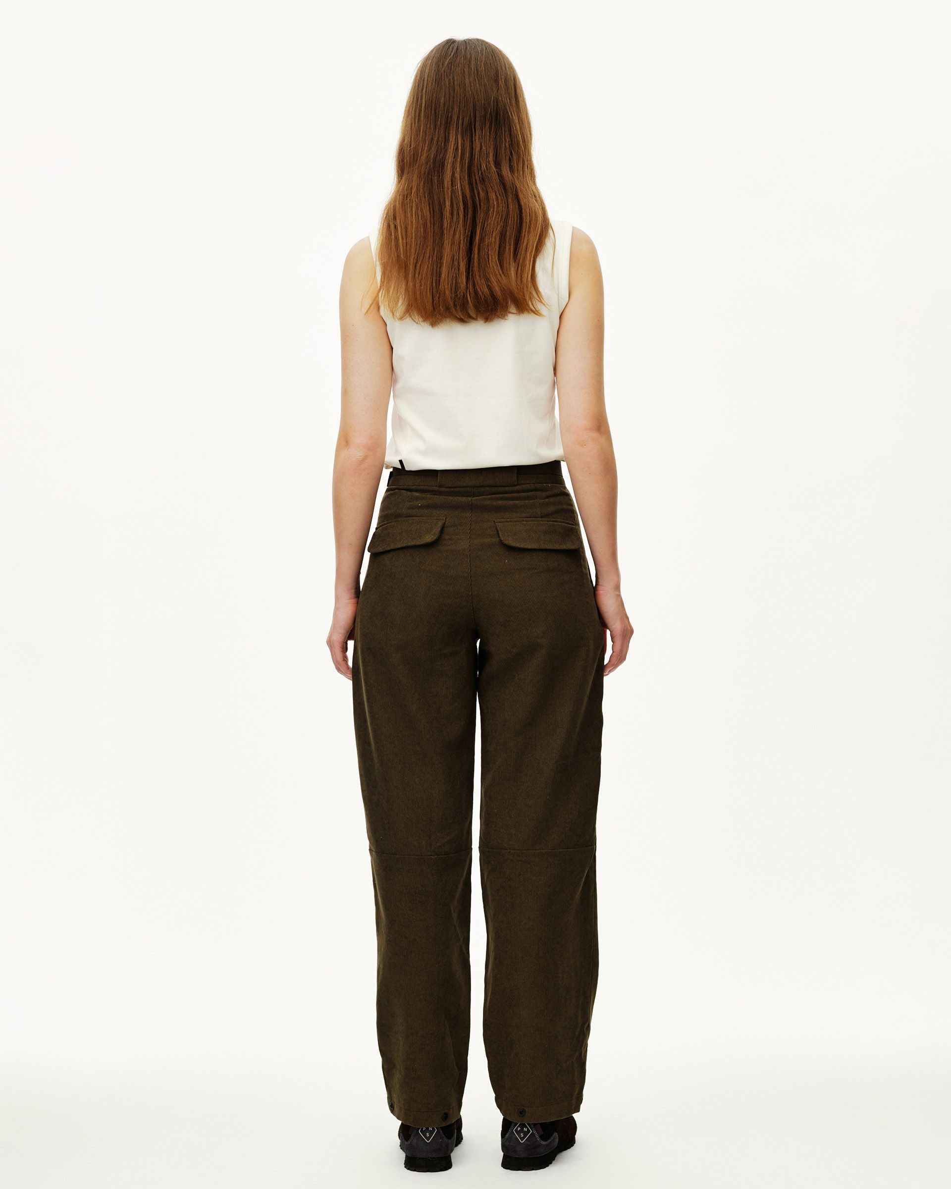 Off-Race Corduroy Pants - Deep Olive
