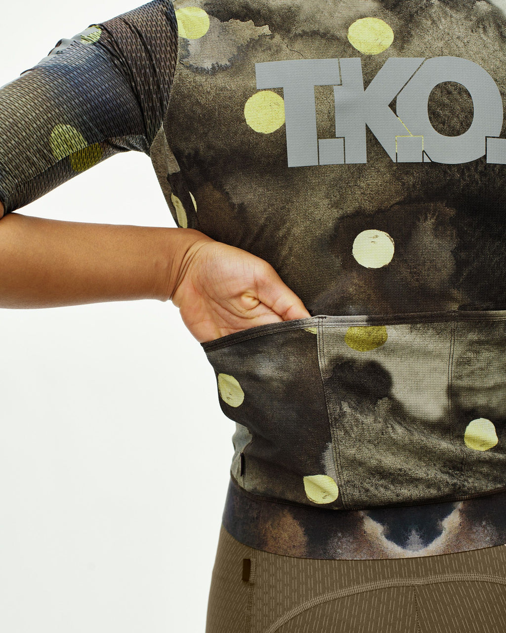 Womens T.K.O. Essential Light Jersey - T.K.O. Moss Green