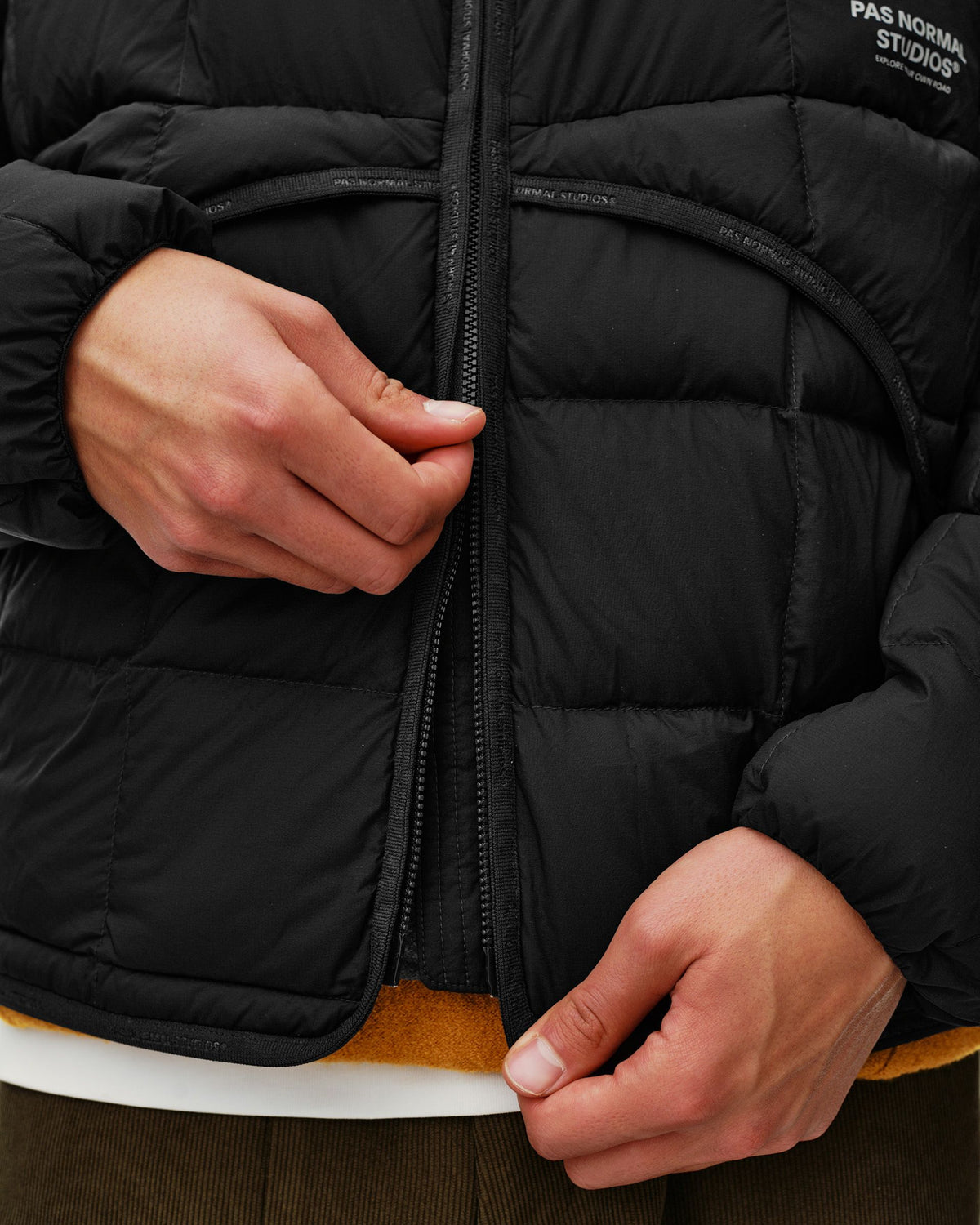 Off-Race Down Liner Jacket - Black