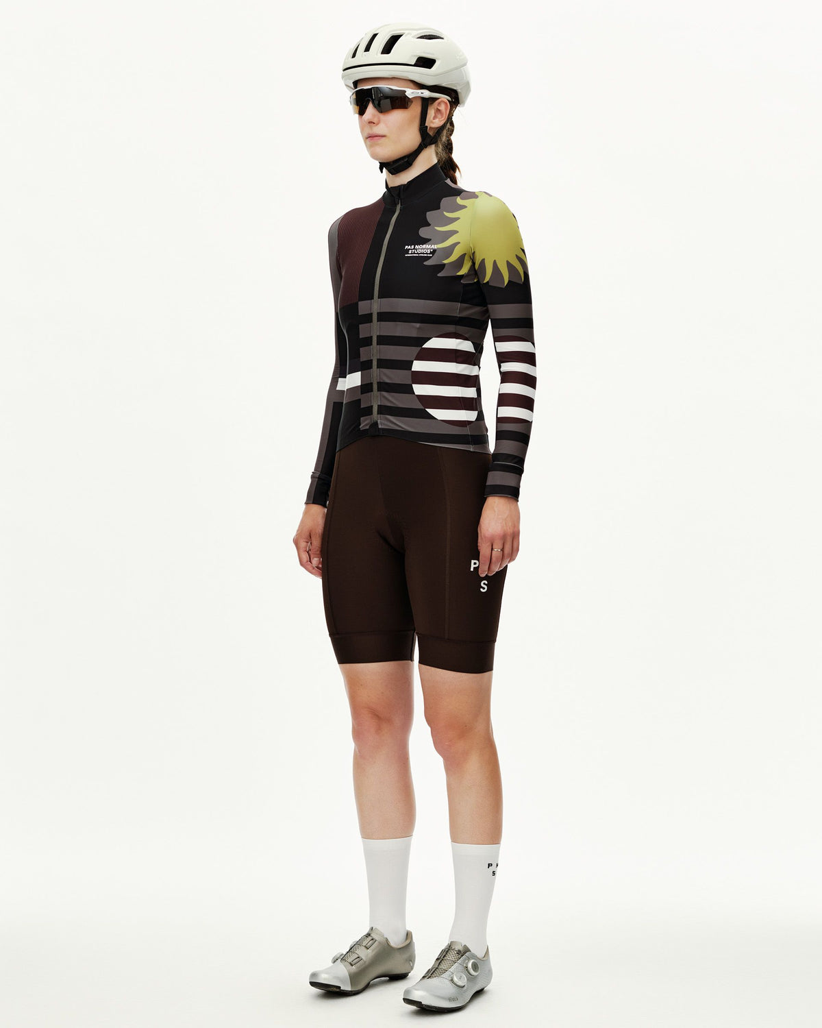 Women's Mechanism Long Sleeve Jersey - AOP International Dark Olive