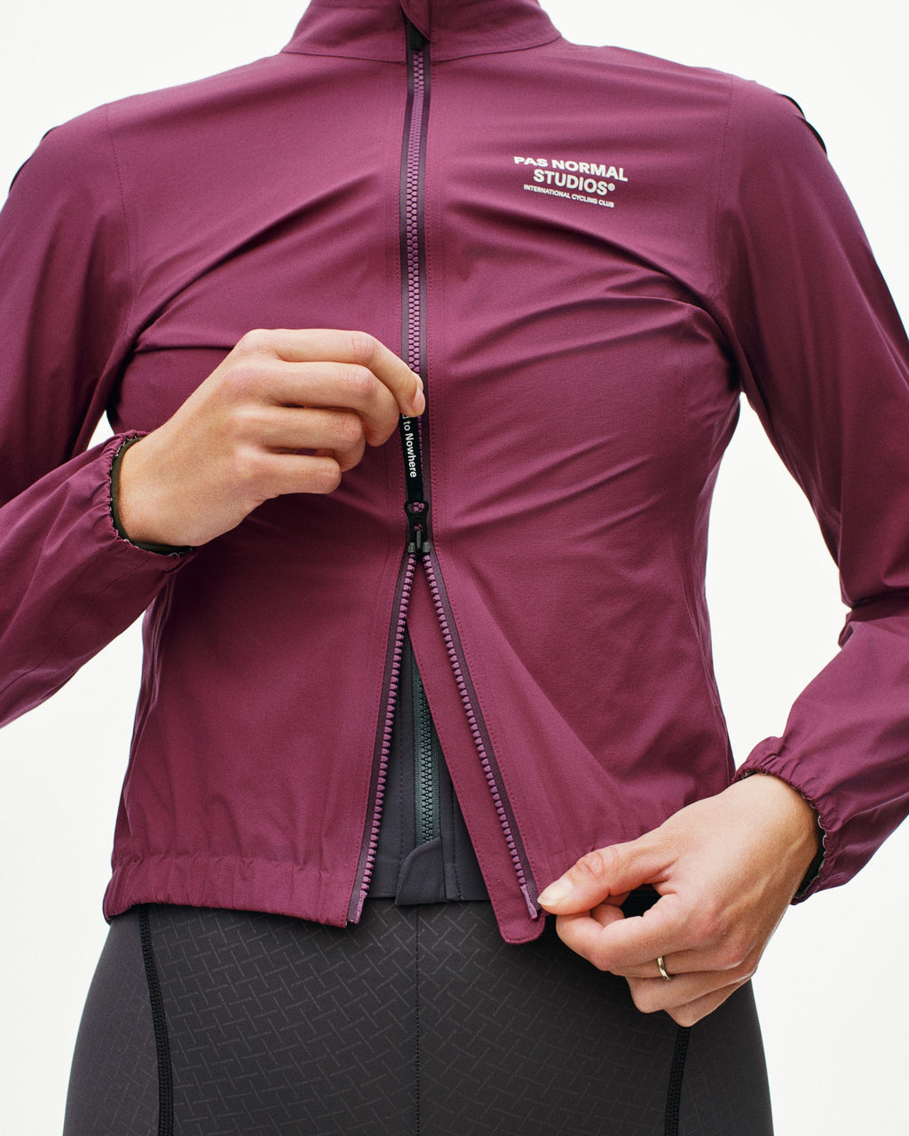 Mechanism Women's Rain Jacket - Plum