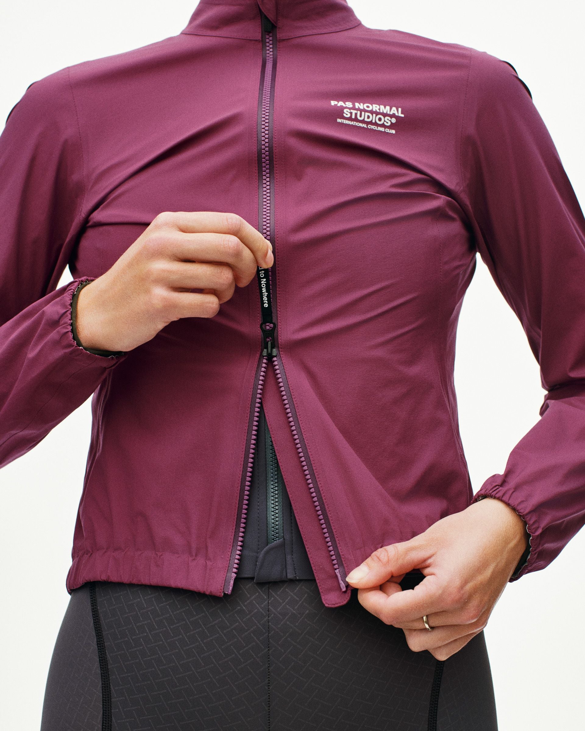 Mechanism Women's Rain Jacket - Plum