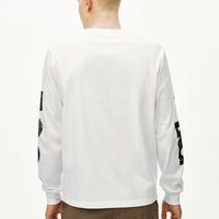 T.K.O. Off-Race Long Sleeve T-Shirt - White