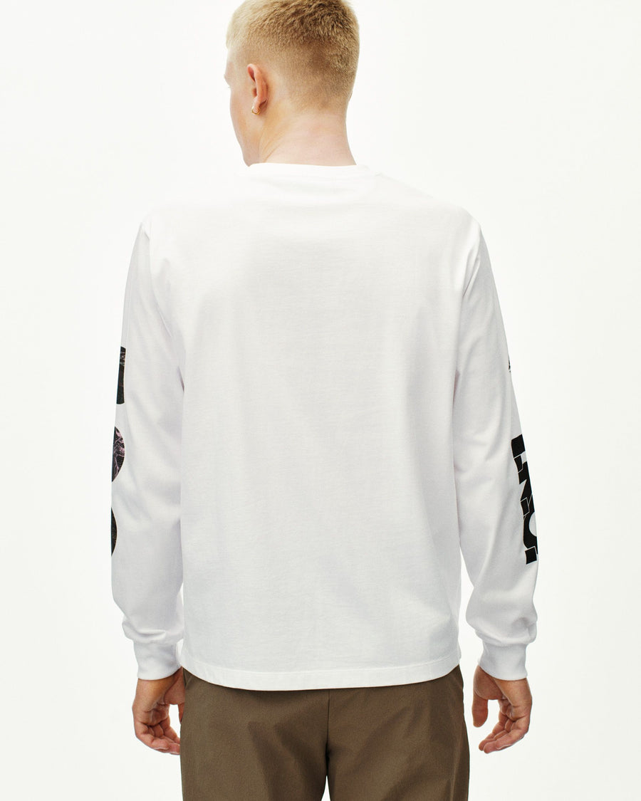 T.K.O. Off-Race Long Sleeve T-Shirt - White