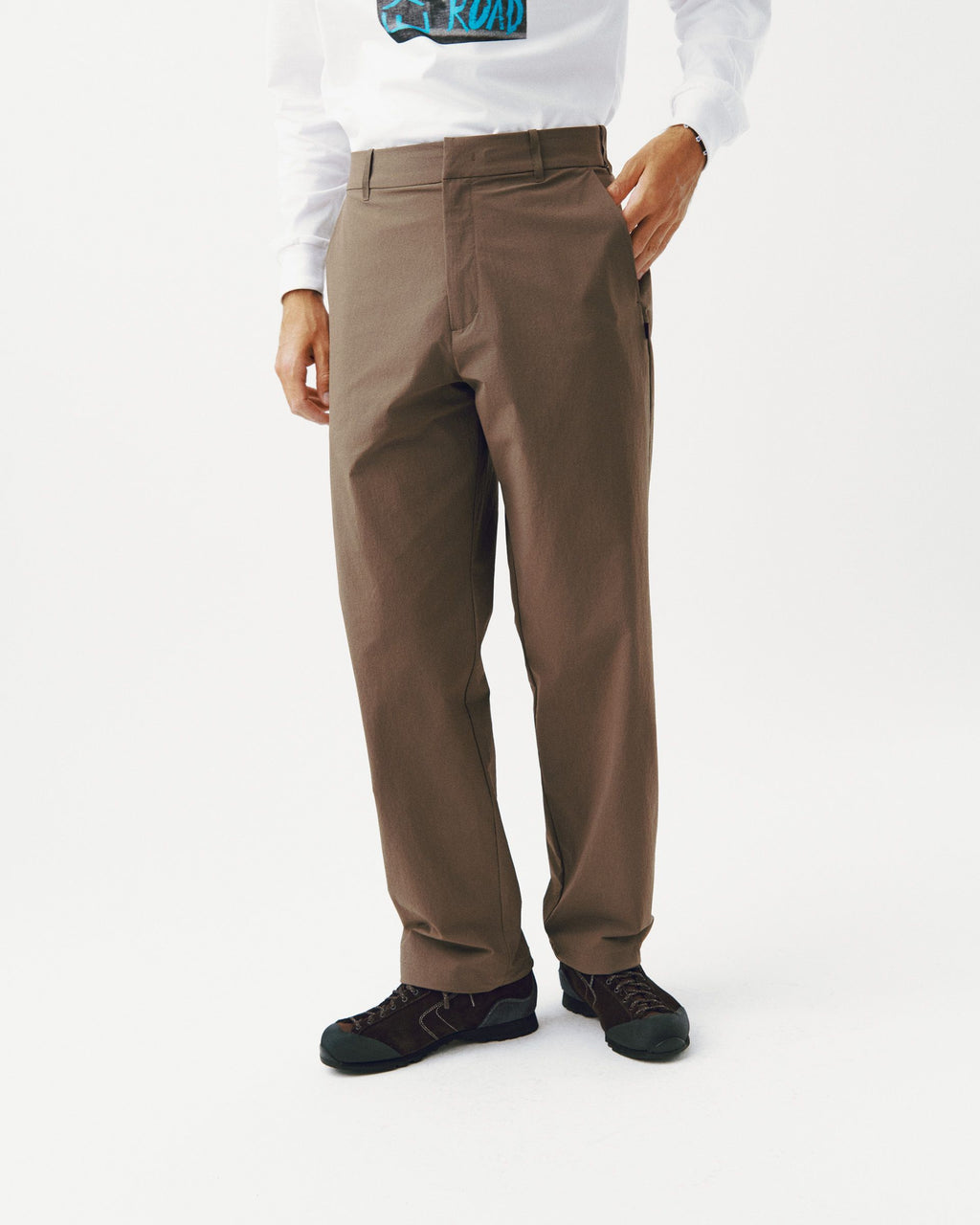 Off-Race Tech Pants - Ash Brown