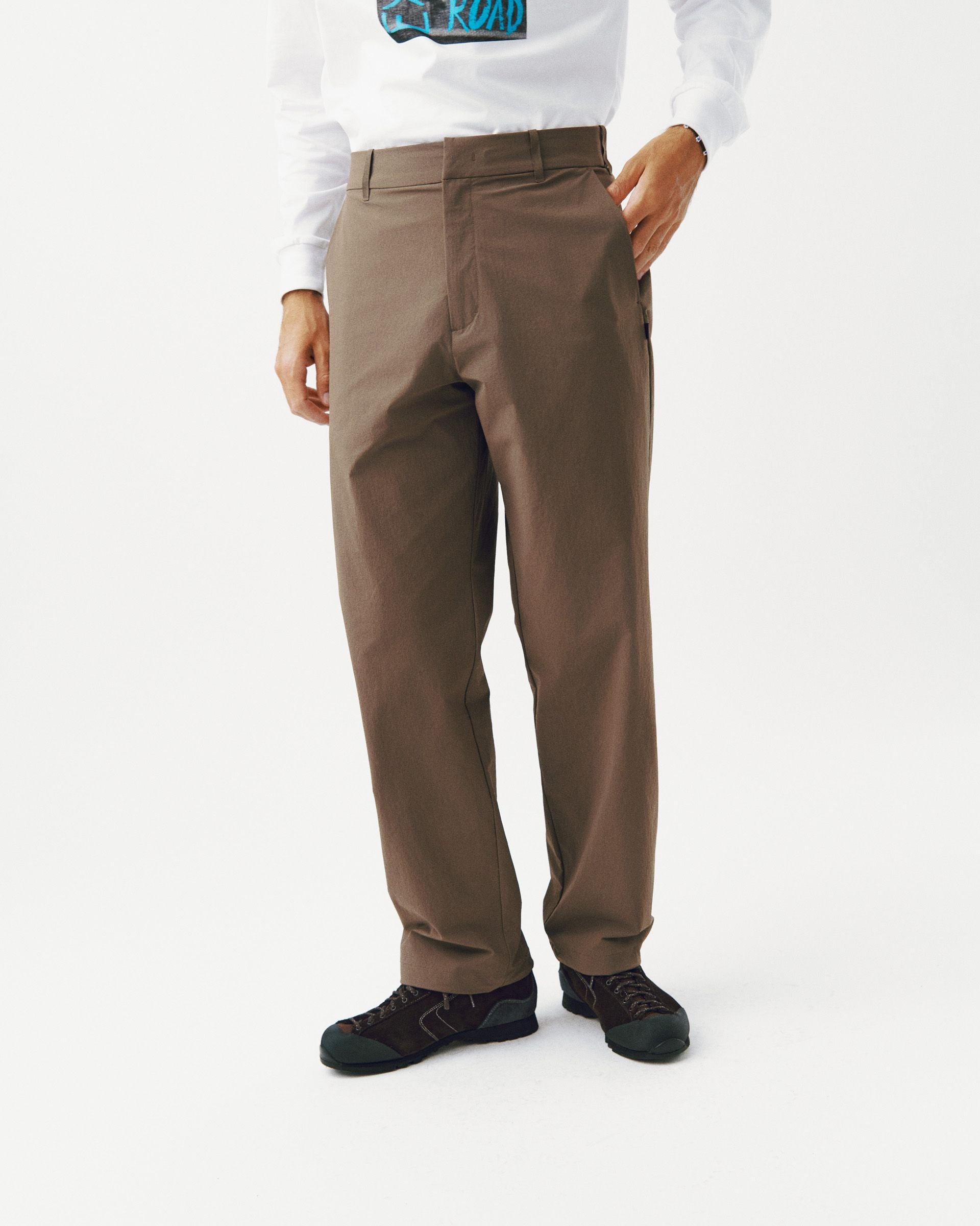Off-Race Tech Pants - Ash Brown