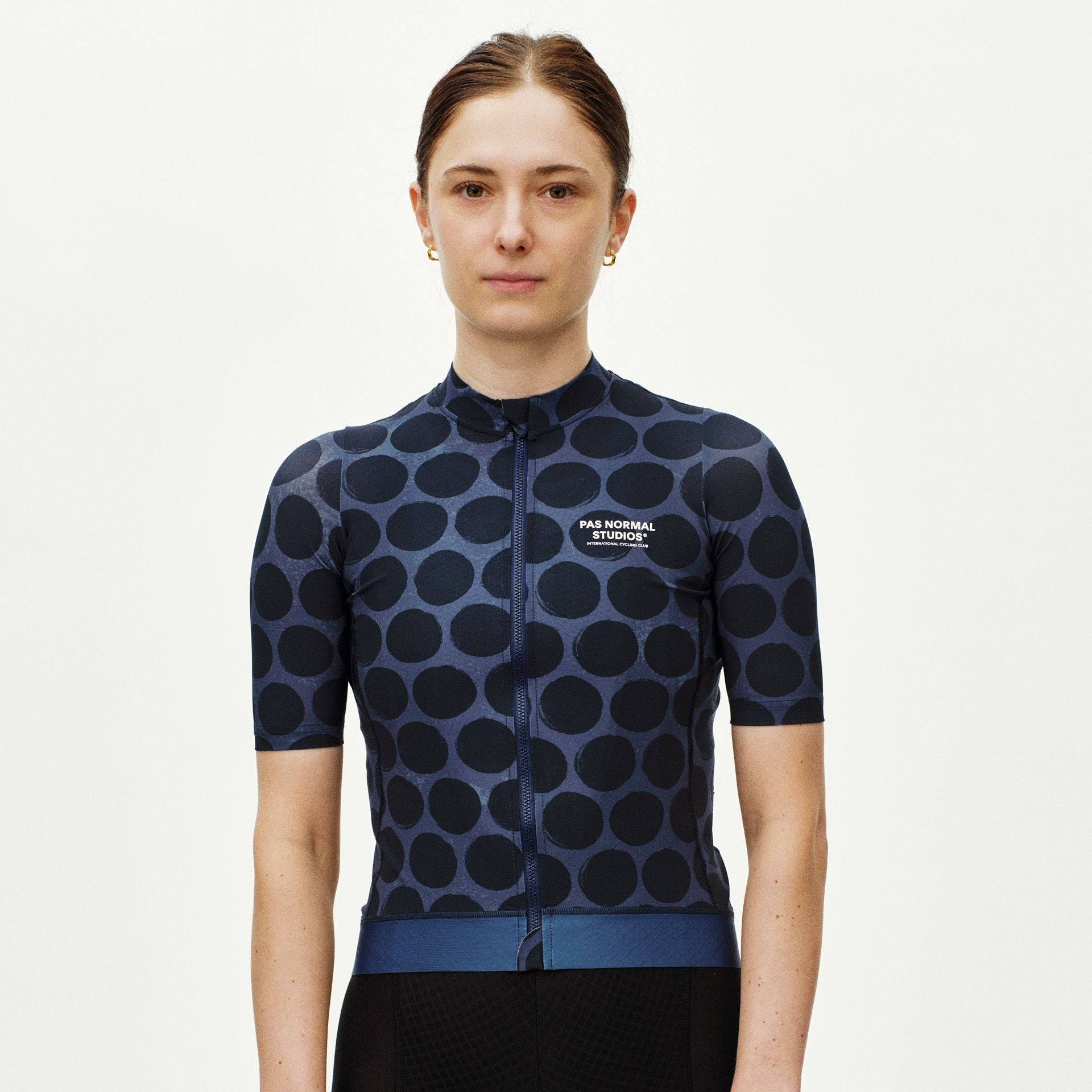 Women Essential Jersey - Dot Dark Navy