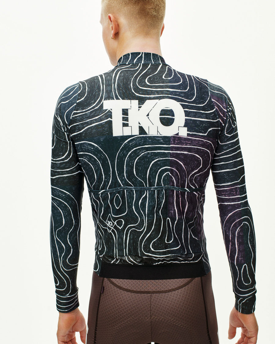 T.K.O. Mechanism Long Sleeve Jersey - T.K.O. Black Multi