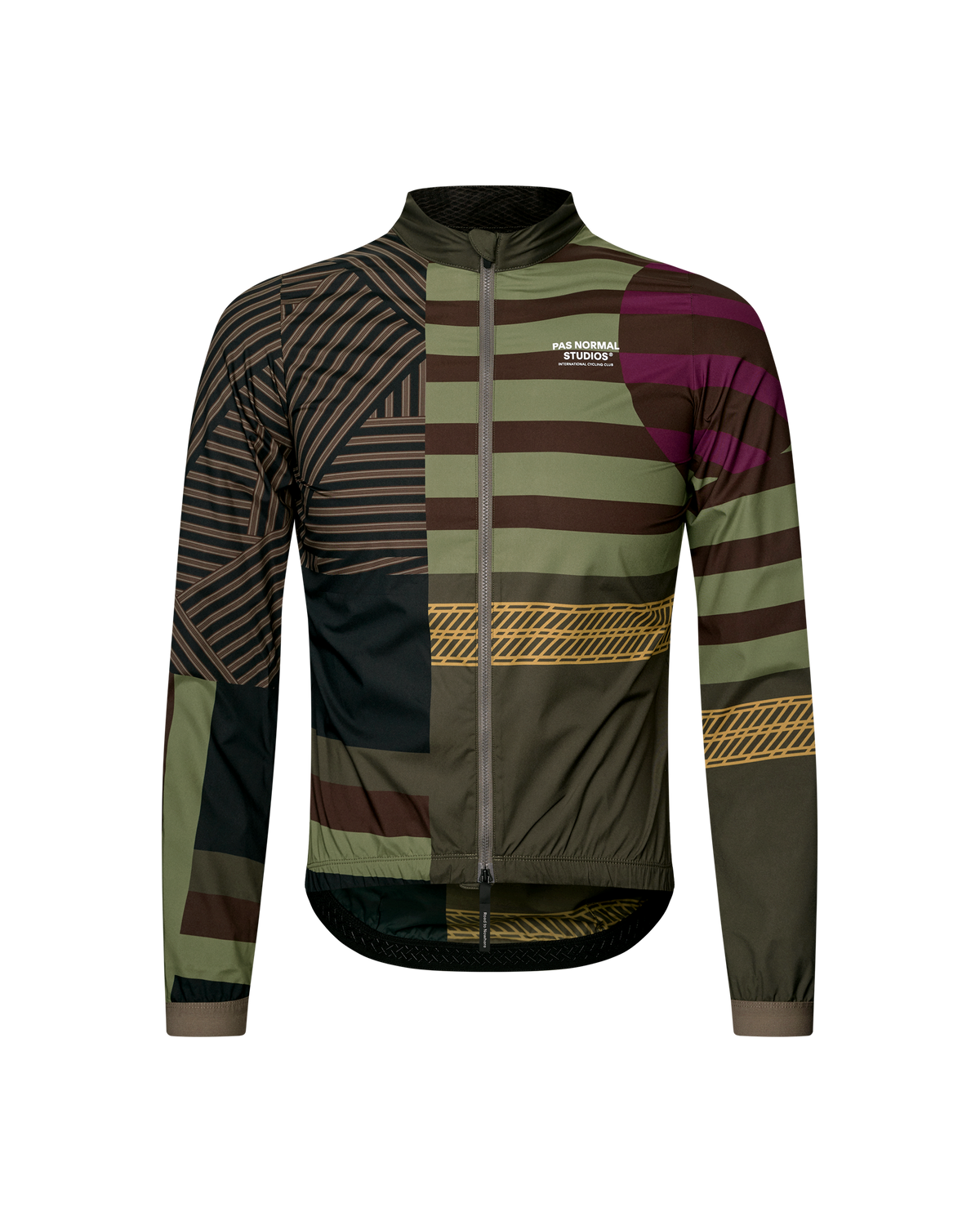 Mechanism Stow Away Jacket - AOP International Green
