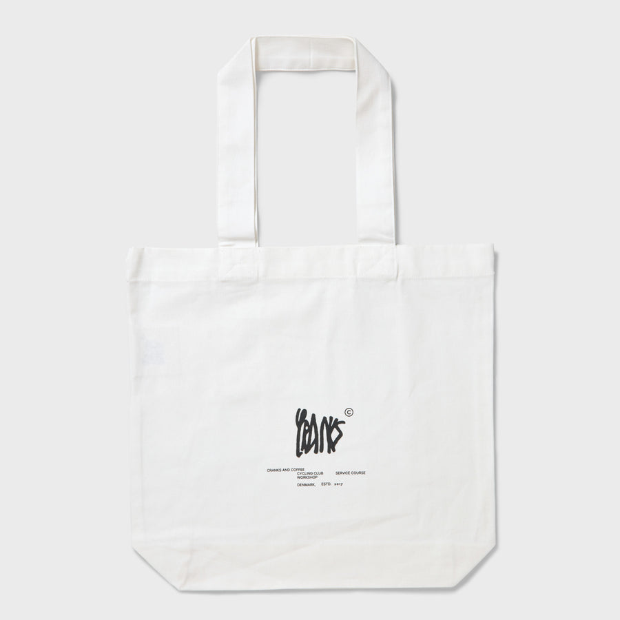 Cranks Original tote bag - White