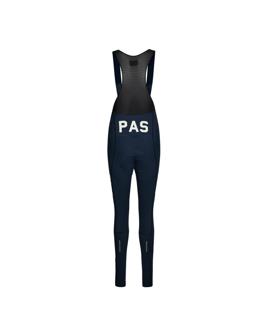 Women's PAS Mechanism Deep Winter Long Bibs - Navy