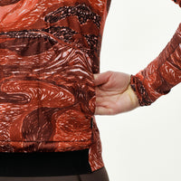 T.K.O. Women's Mechanism Long Sleeve Jersey - T.K.O. Red