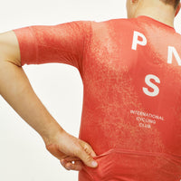 Mechanism Jersey - AOP Hibiscus Orange