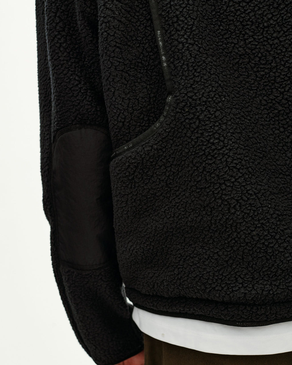 Off-Race Pile Fleece Jacket - Black