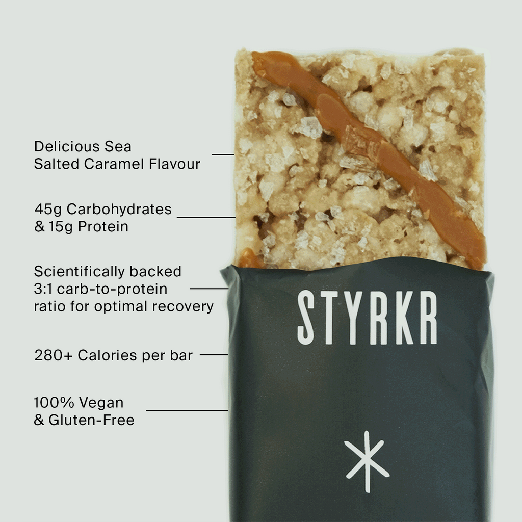 Styrkr Bar+ - Havsaltet karamel