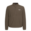 Pas Normal Studios Balance Half Zip Jacket - Dusty Brown