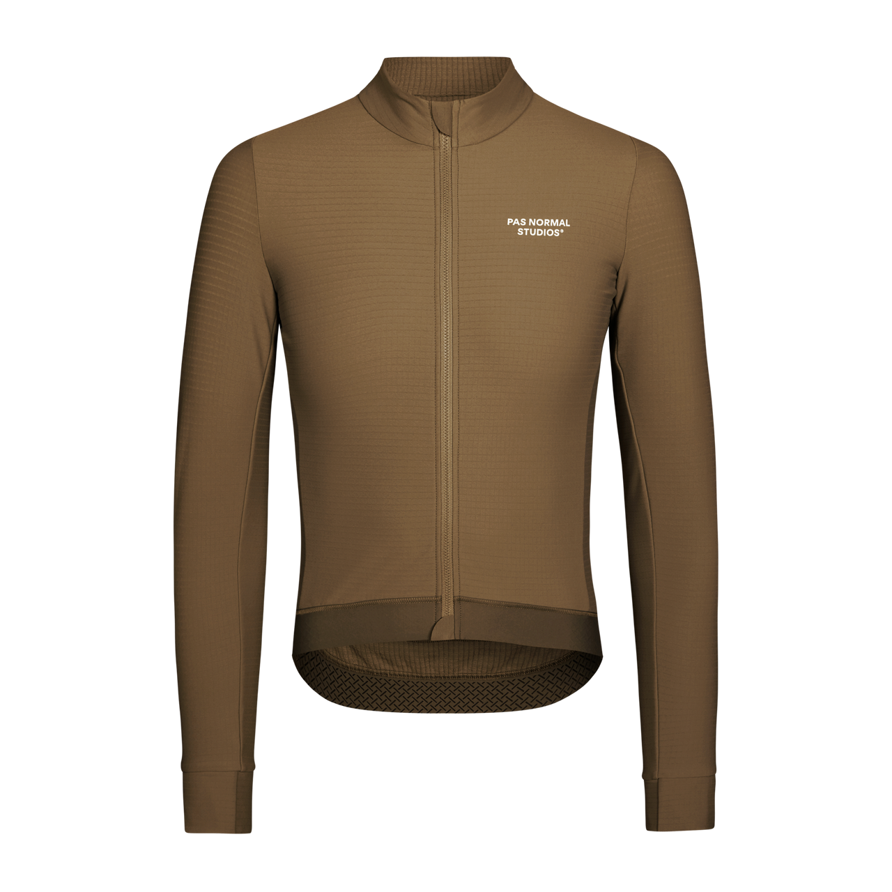 Pas Normal Studios Men's Essential Long Sleeve Jersey - Ash Brown