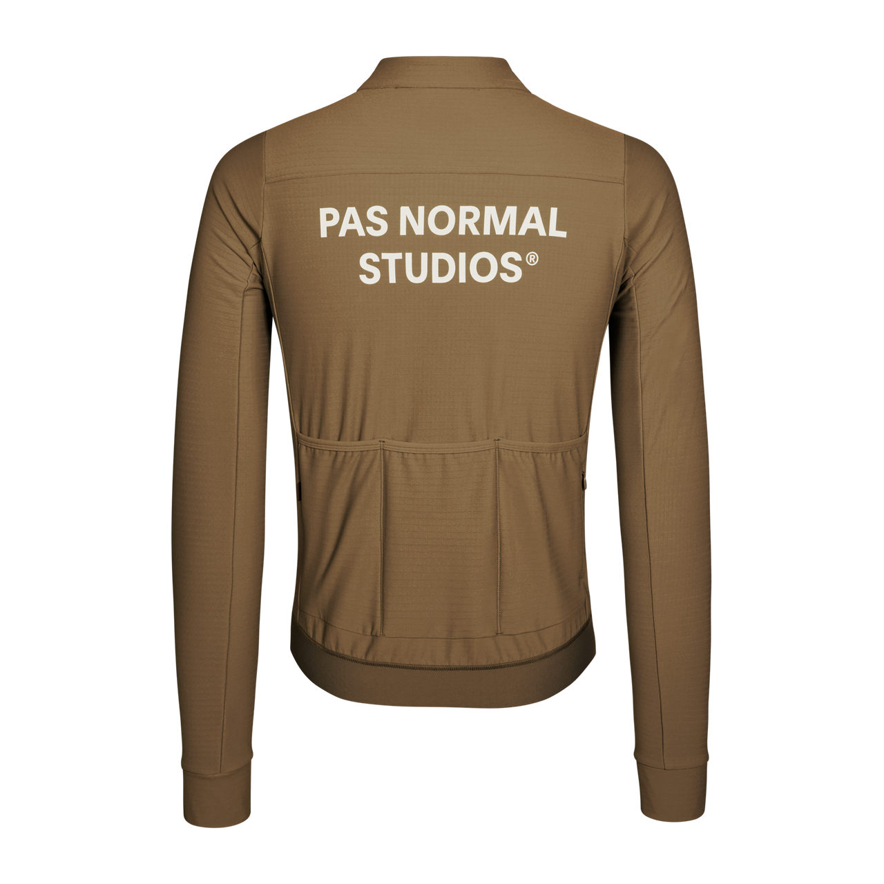 Pas Normal Studios Men's Essential Long Sleeve Jersey - Ash Brown