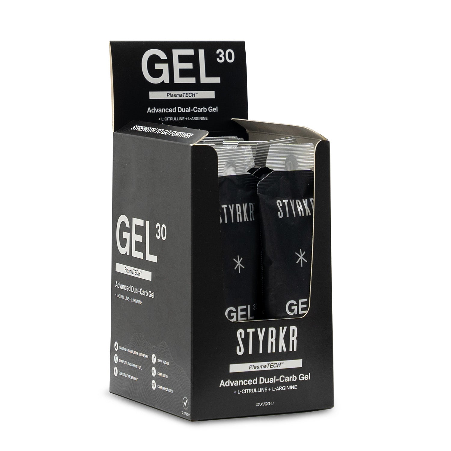Styrkr GEL30 Dual-Carb Energi Gel