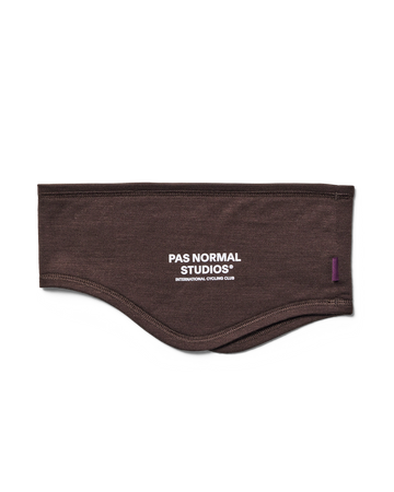 Pas Normal Studios Logo Merino Pandebånd - Light Brown 