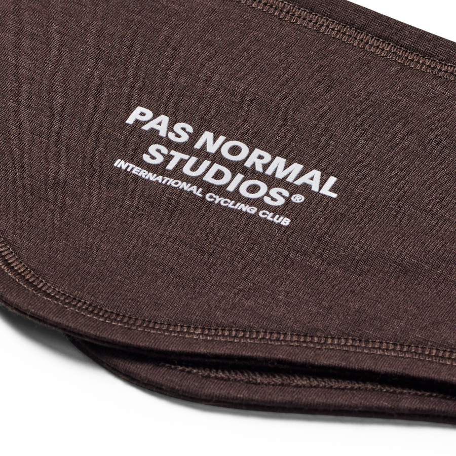Pas Normal Studios Logo Merino Headband - Light Brown