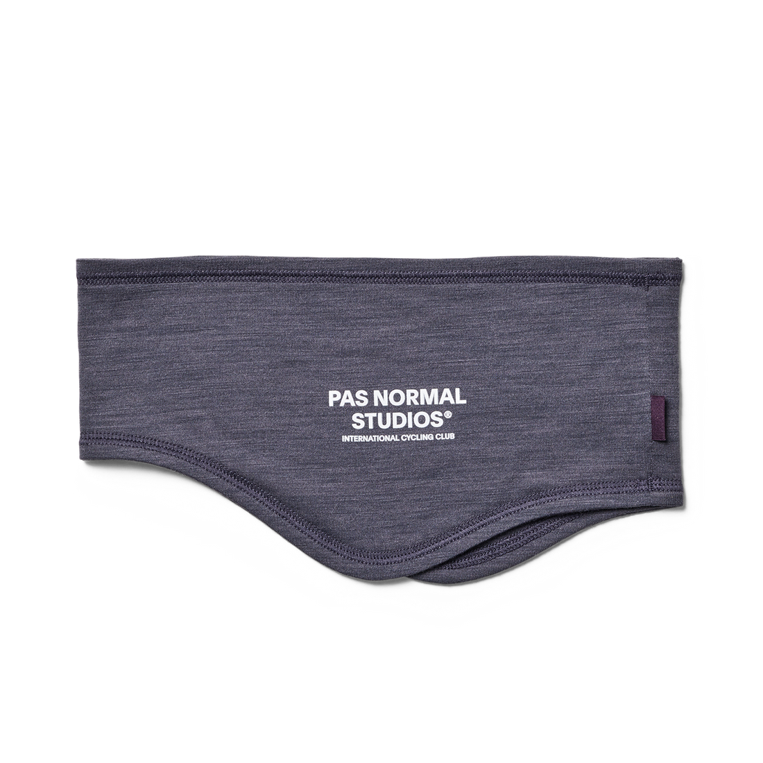 Pas Normal Studios Logo Merino Headband - Steel