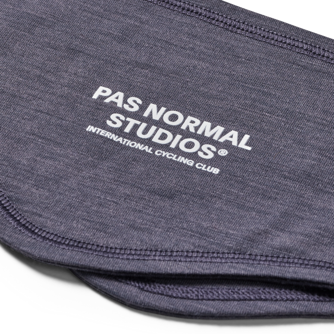 Pas Normal Studios Logo Merino pandebånd - Steel 