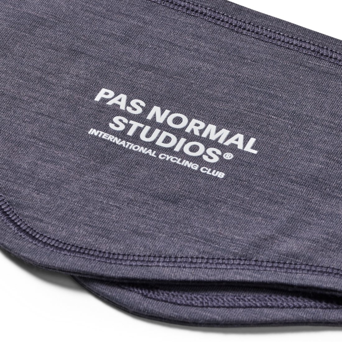 Pas Normal Studios Logo Merino Headband - Steel
