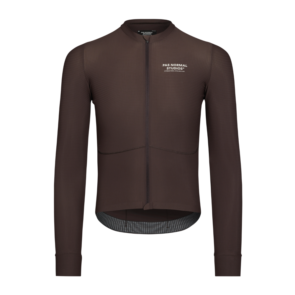 Pas Normal Studios Men's Mechanism Pro Long Sleeve Jersey - Light Brown