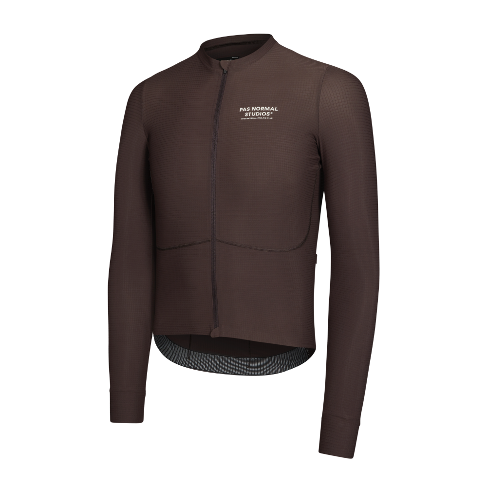 Pas Normal Studios Men's Mechanism Pro Long Sleeve Jersey - Light Brown