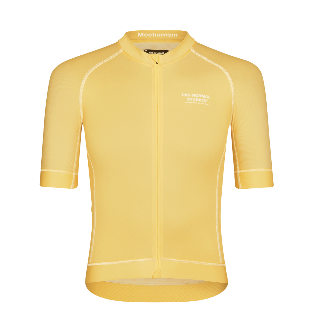 Pas Normal Studios Men's Mechanism Jersey - Dusty Yellow