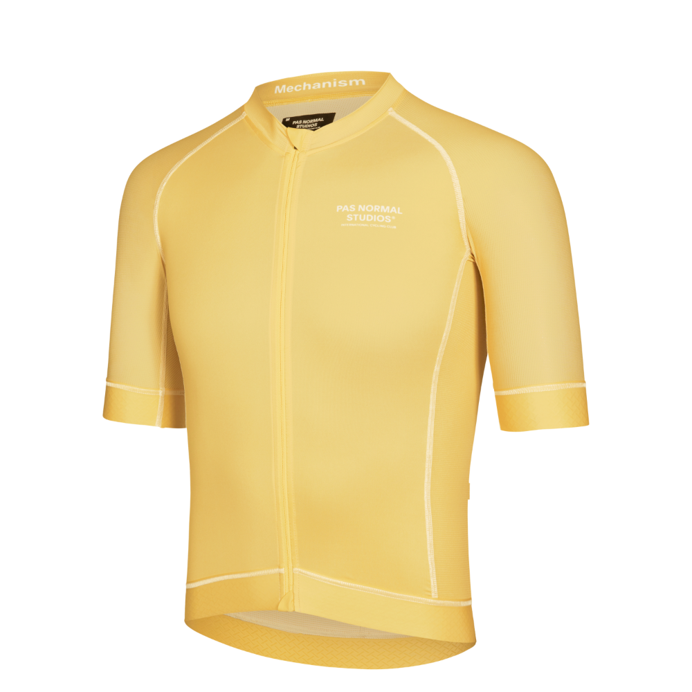 Pas Normal Studios Men's Mechanism Jersey - Dusty Yellow
