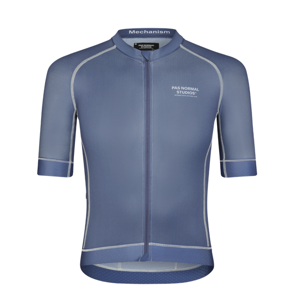 Pas Normal Studios Men's Mechanism Jersey - Light Indigo – Cranks