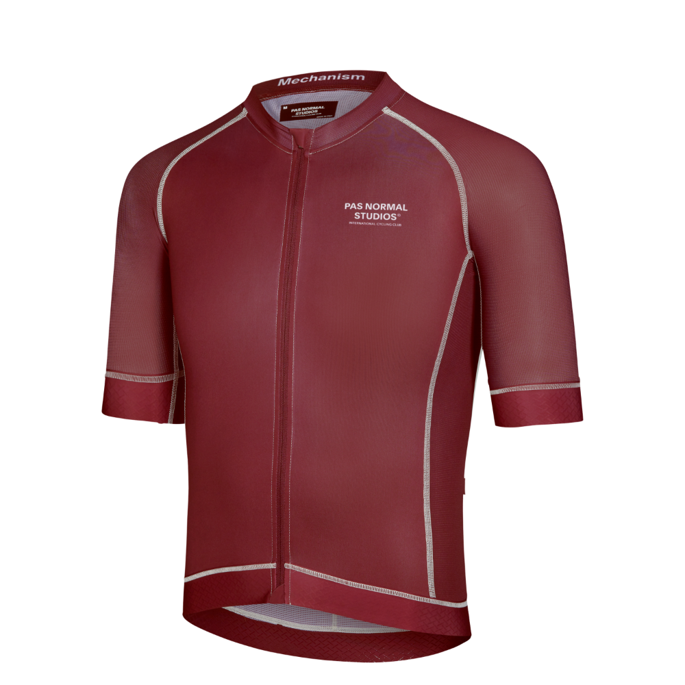 Pas Normal Studios Men's Mechanism Jersey - Burgundy