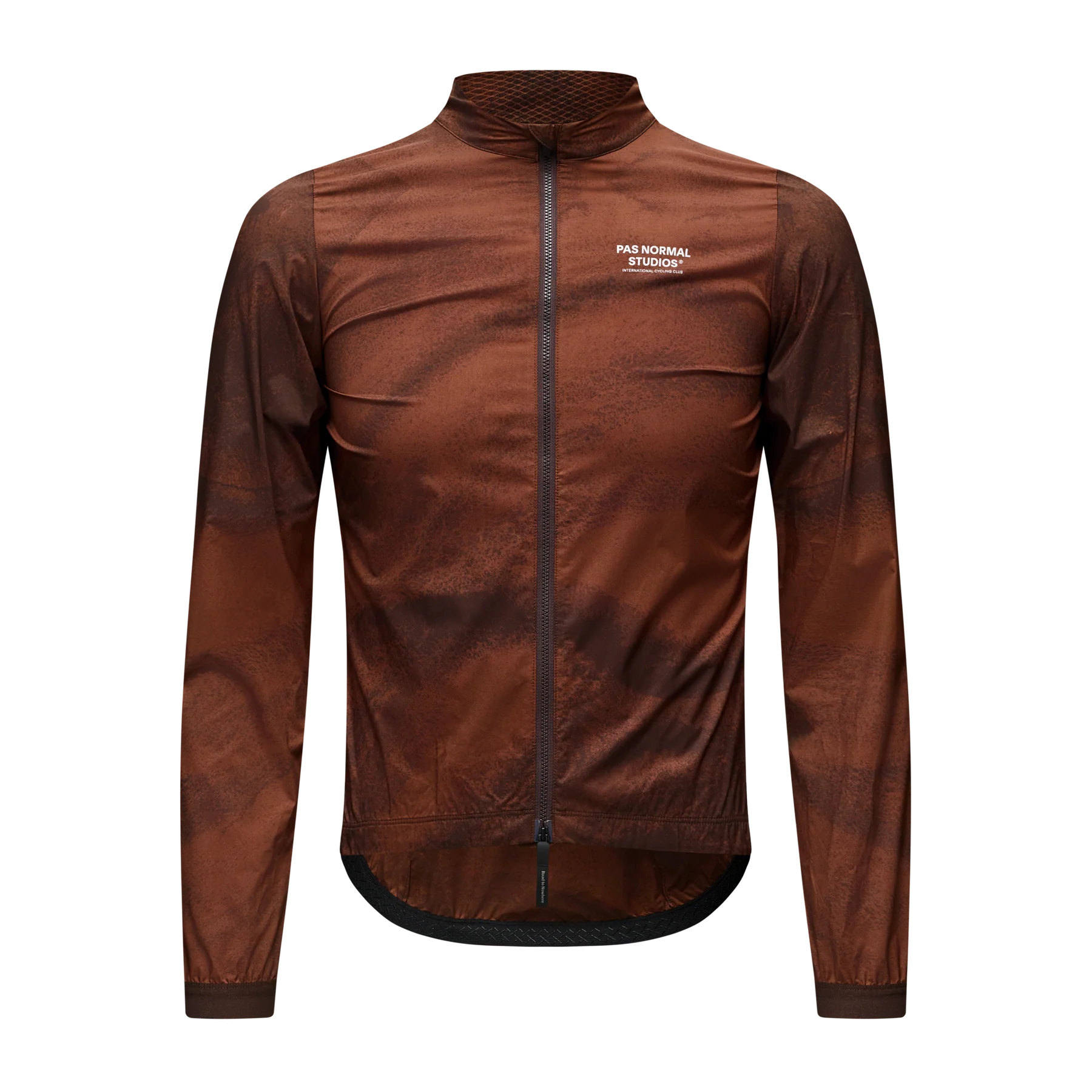Mechanism Stow Away Jacket - AOP Light brown