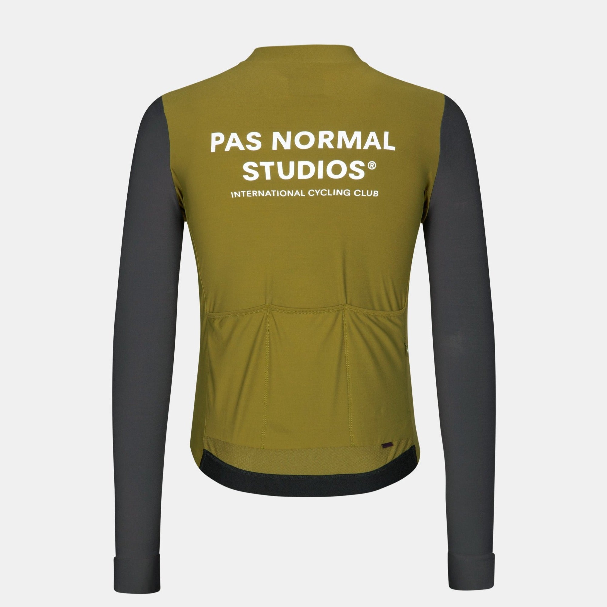 Pas Normal Studios Men's Mechanism Long Sleeve Jersey - Deep Grey