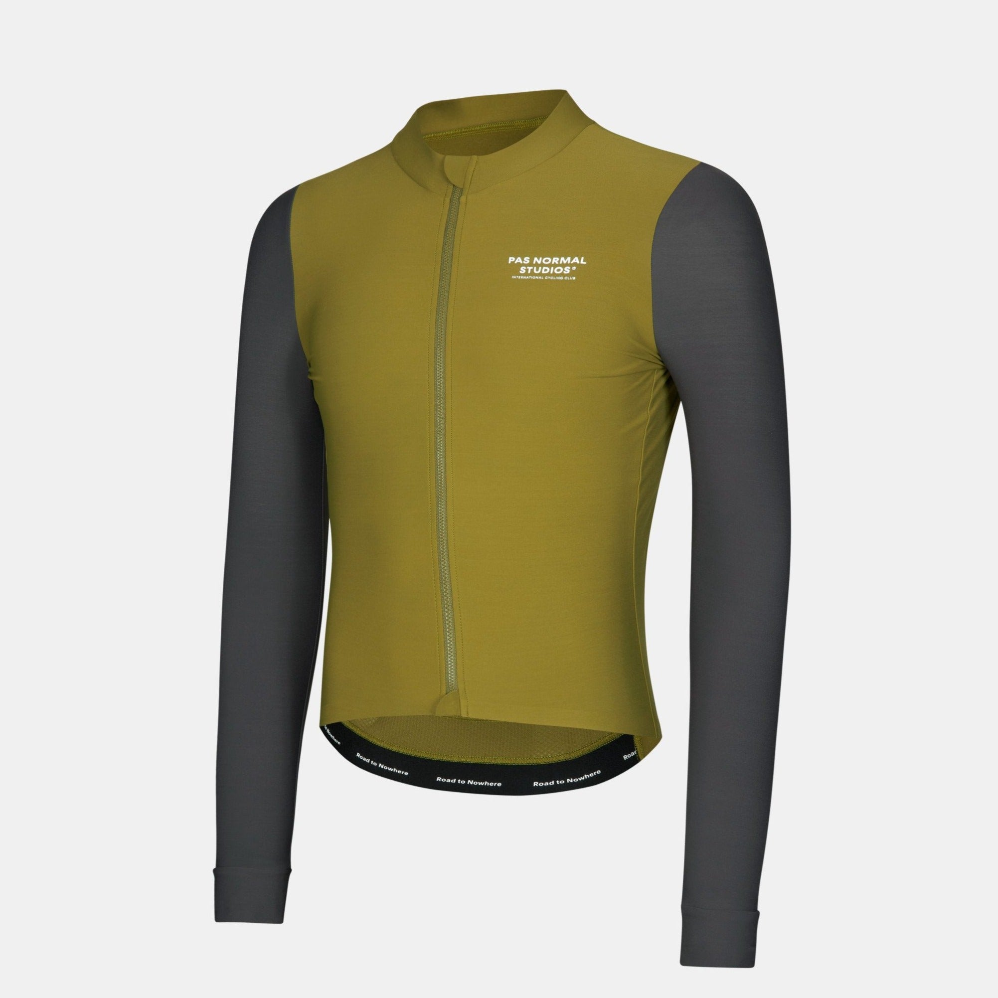 Pas Normal Studios Men's Mechanism Long Sleeve Jersey - Deep Grey