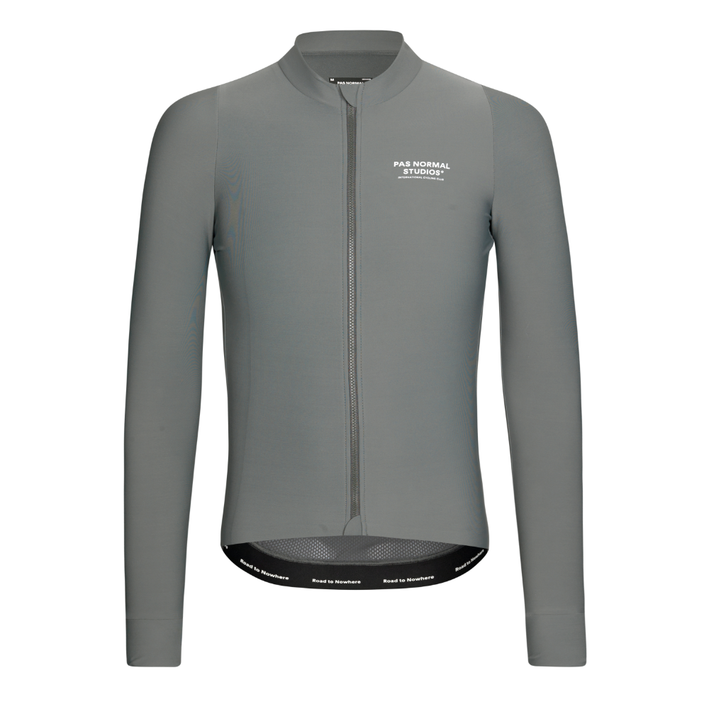 Pas Normal Studios Men's Mechanism Long Sleeve Jersey - Dark Moss