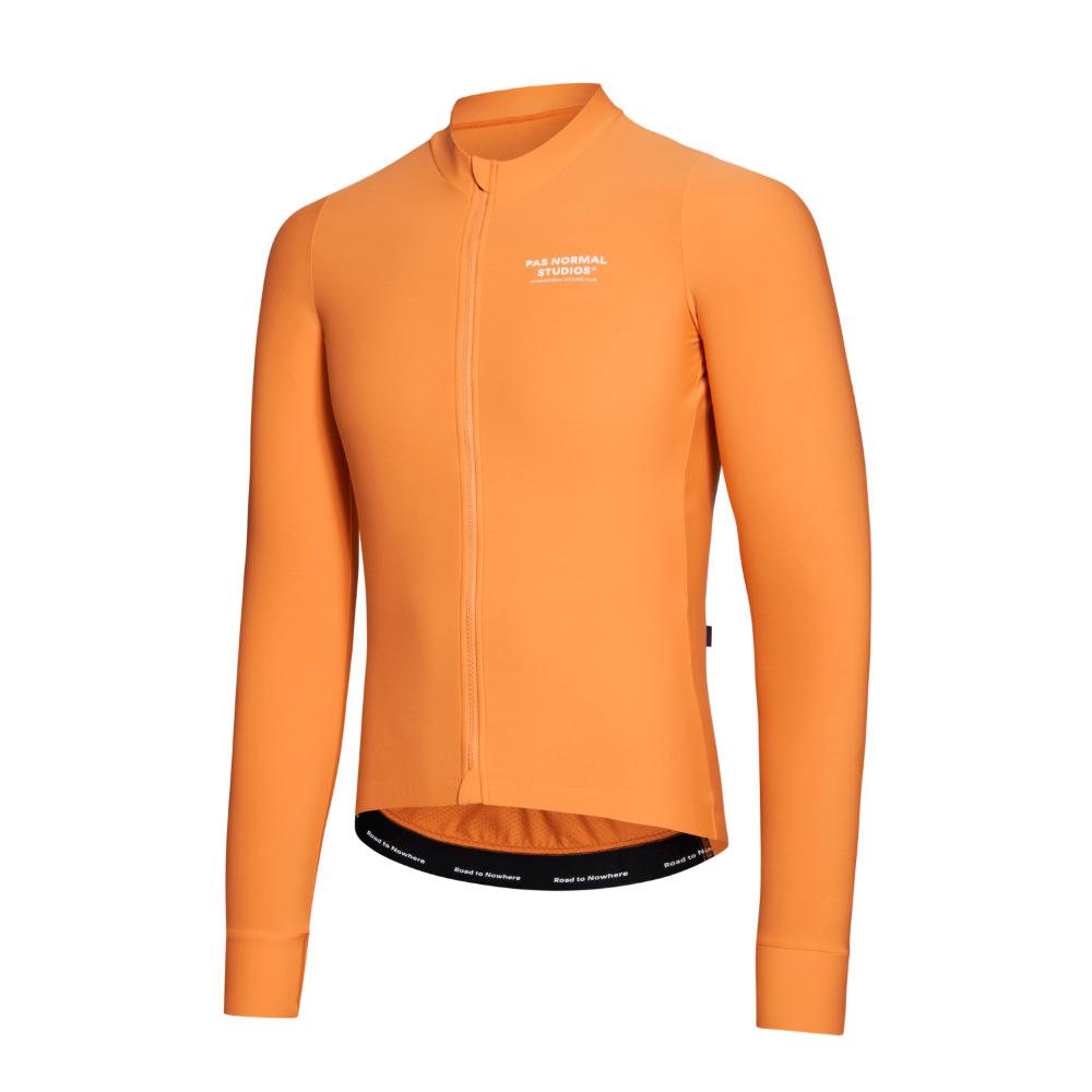 Men's Mechanism Long Sleeve Jersey - Dusty Orange