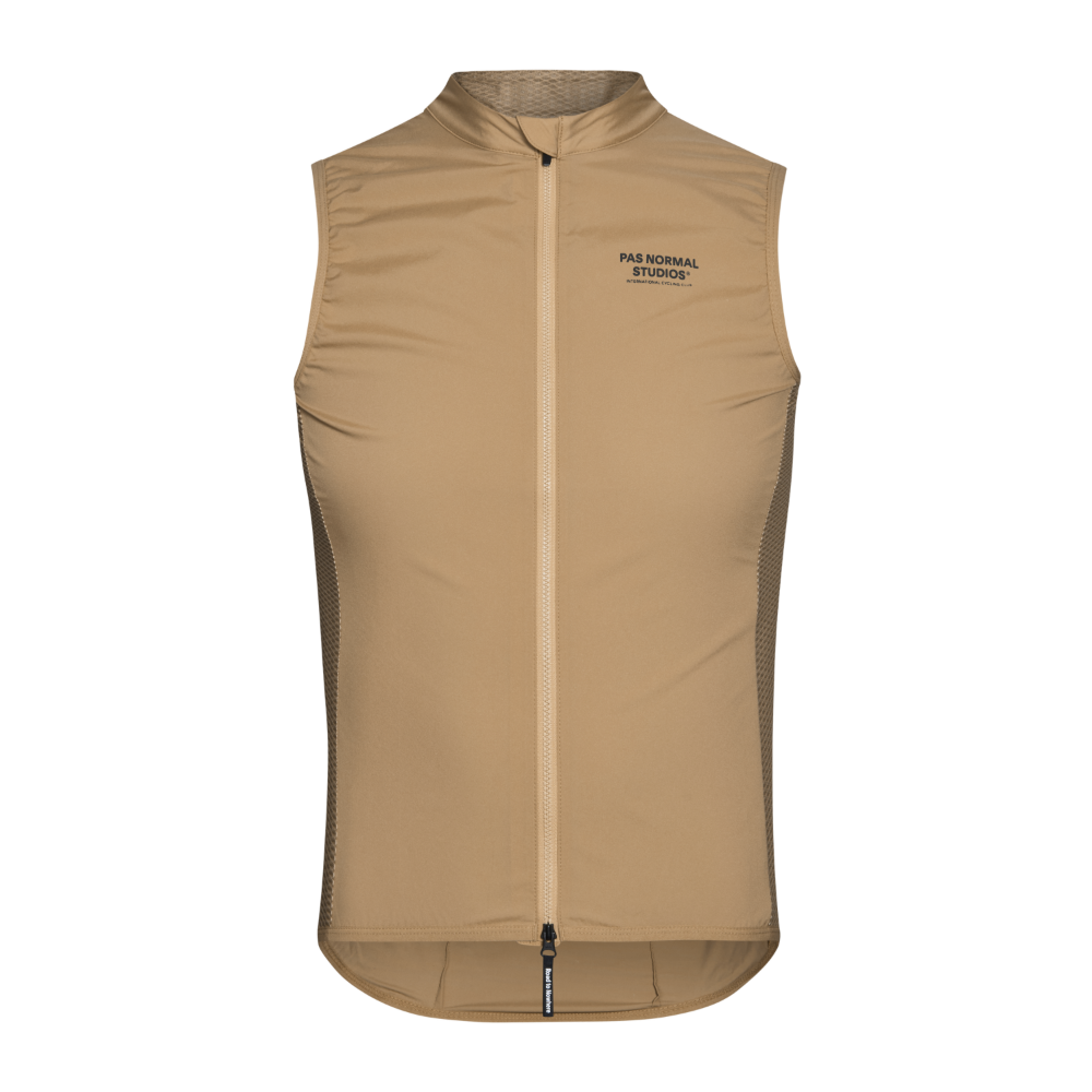 Pas Normal Studios Men's Mechanism Stow Away Gilet - Camel