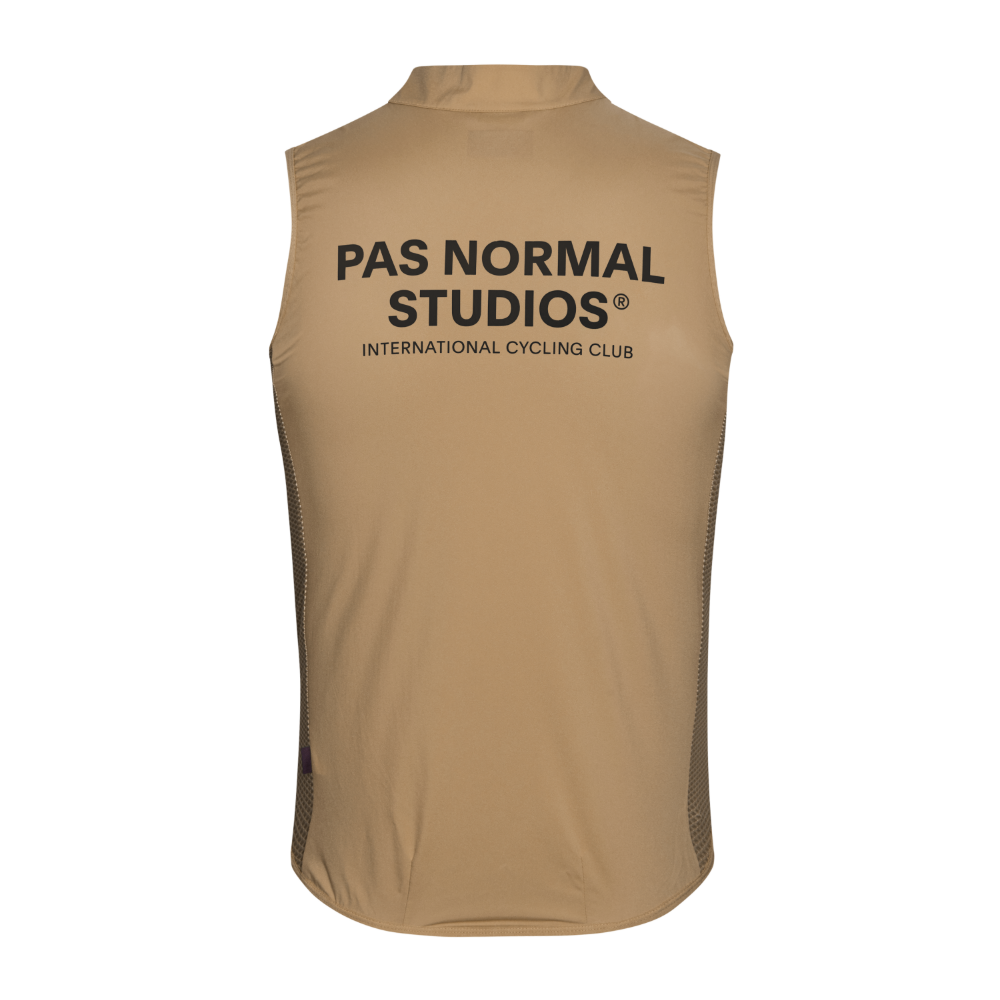 Pas Normal Studios Men's Mechanism Stow Away Gilet - Camel