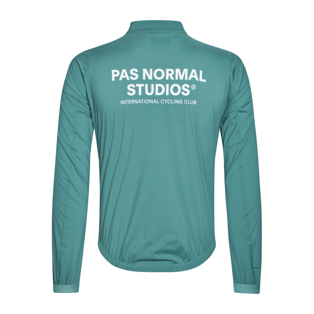 Pas Normal Studios Mechanism Stow Away jakke til mænd - Grey Teal