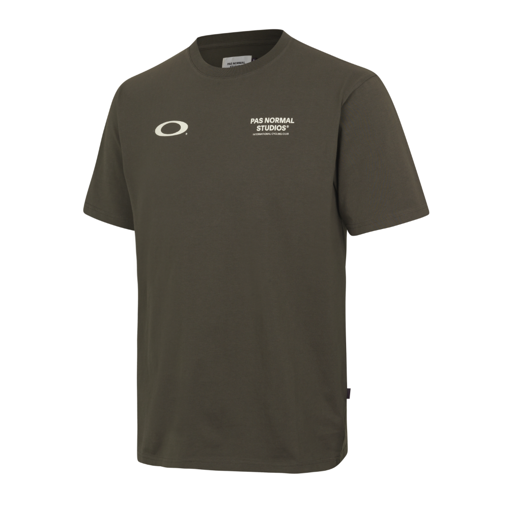 Pas Normal Studios X Oakley Off-Race Logo T-shirt - Black Olive