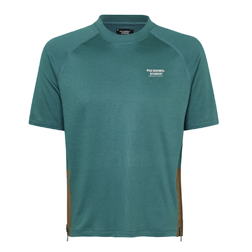 Pas Normal Studios Men's Escapism Technical T-shirt - Dusty Teal