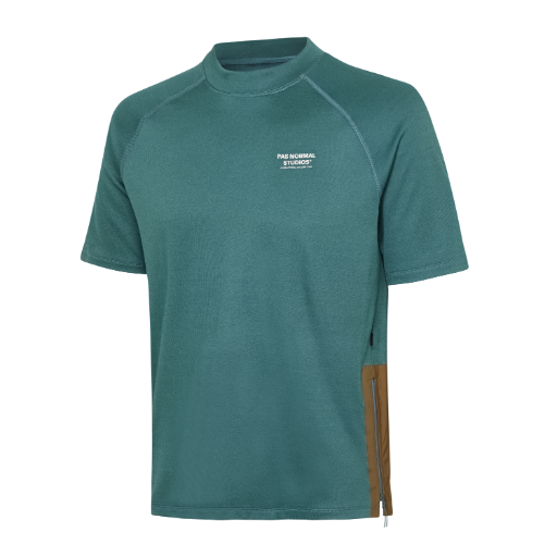 Pas Normal Studios Men's Escapism Technical T-shirt - Dusty Teal