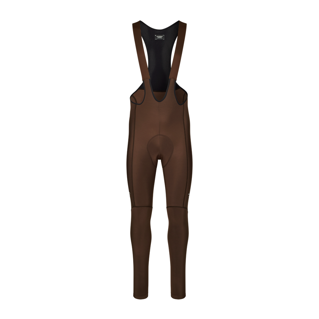Pas Normal Studios Mænds Essential Thermal Long Bib - Light Brown 